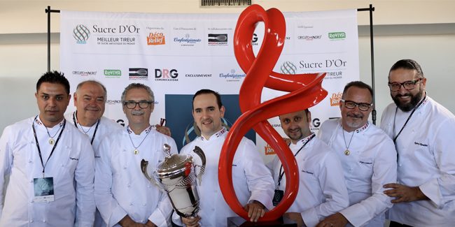 Davide Malizia is awarded the third Sucre d’Or in history for his artistic work with sugar