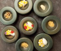 Rosemary, pineapple, soy sauce, chestnut honey, pine nut by Alexei Grebenshchikov step by step