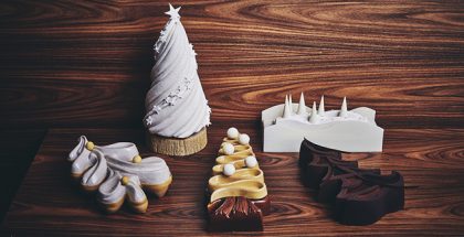 Yann Brys Christmas Log collection