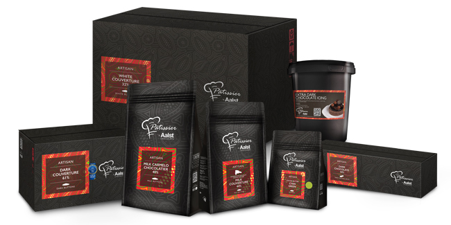 Aalst Chocolate renews the Pâtissier Chocolate packaging