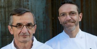Michel Bras and son