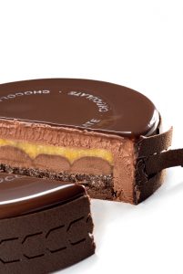 Chocolate cake with orange by Enric Monzonis 