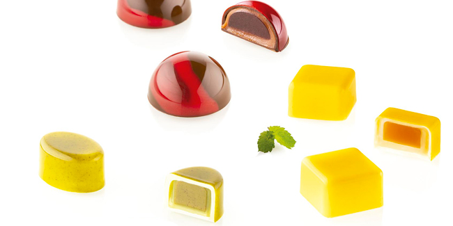 Different chocado molds