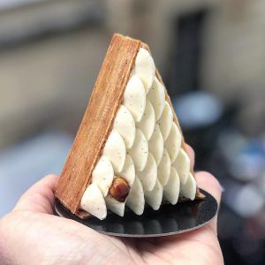 Gateaux Pyramid of Saint Honoré by Adrien Bozzolo 