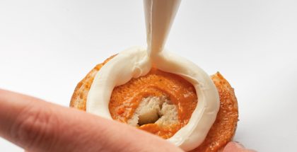 Bagel with cheese cream
