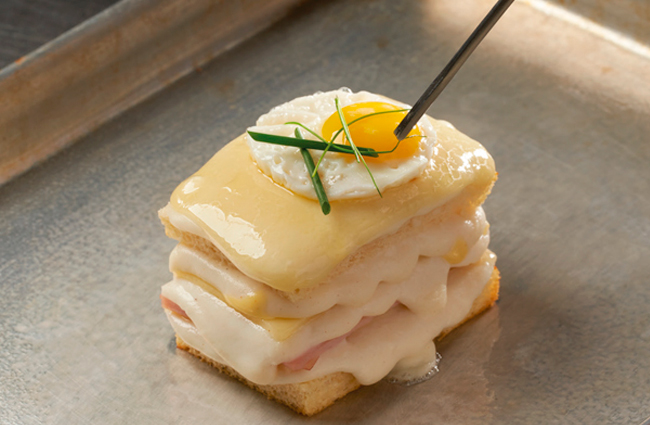 Croque Madame with Gruyère