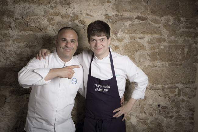 Ángel León and David Chamorro