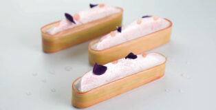 Rhubart and meringue tart by Laurent Bichon