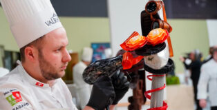 Participant of the european pastry cup
