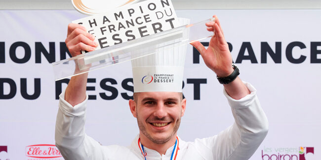 Pierre-Jean Quinonero and Simon Lefebvre win the Championnat de France du Dessert 2021