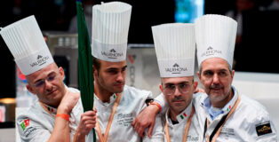 Italian pastry team