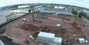 Puratos Belcolade factory under construction