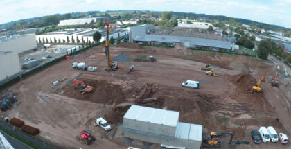 Puratos Belcolade factory under construction