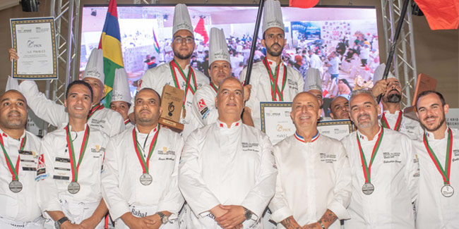 Morocco, host country and winner of the African Pastry Cup