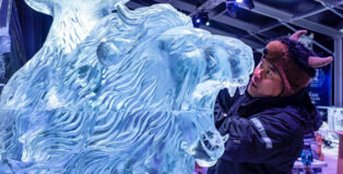 Ice sculpture