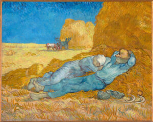 The Siesta by Vincent van Gogh