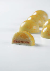 Yuzu and EVOO bonbon