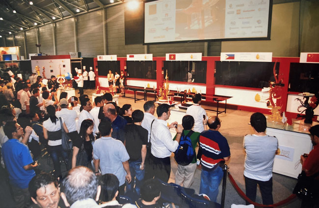 Asian Pastry Cup teams boxes