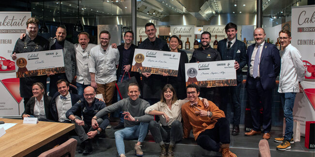 Corentin Lonnoy and Anouck Fransolet are the winners of the new Rémy Cointreau Caketail competition