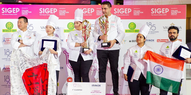 The Italian pastry chef Ilaria Castellaneta is crowned Pastry Queen 2023
