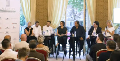 Chefs at the presentation of La Liste
