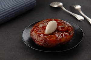 Jerusalem artichoke tatin with Vanilla Ice-cream by Anthony Hart