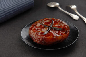 Jerusalem artichoke tatin with Vanilla Ice-cream by Anthony Hart