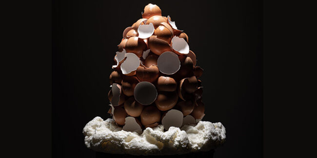 More than 40 pastry chefs and chocolatiers turn the egg into a work of art