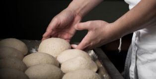 Moulded breads for baking