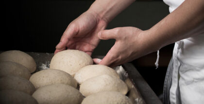 Moulded breads for baking