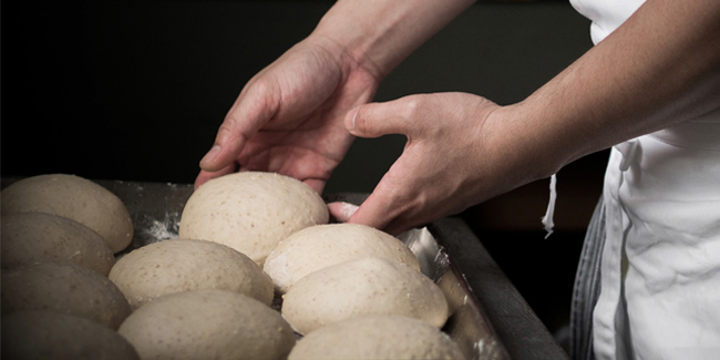 Moulded breads for baking