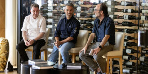 Martin Berasategui, Xavi Donnay and Jaume Cot