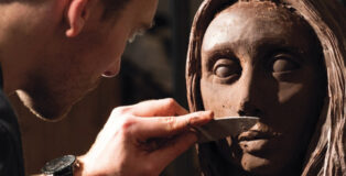 Chocolate sculpture