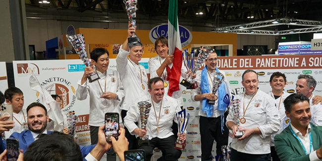 Italy reigns supreme in the I World Team Panettone Championship