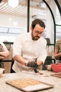 Jesús Escalera during a Master Class