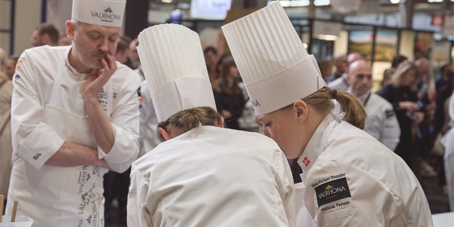 These are the candidates from the seven countries competing in the European Pastry Cup