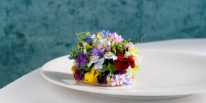 Satoyama Tart of Flowers by Mineko Kato