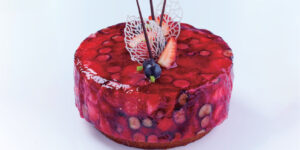 Red Fruit Redemption Ice Cream Cake by Hendrikse