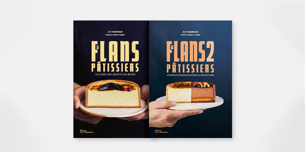 Mes Flans Pâtissiers by Ju Chamalo, now in two volumes and in English / Review