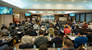 Iginio Massari during the masterclass in Japan