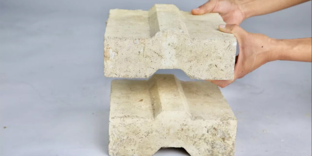 A sustainable ‘brick’ made from leftover sugar cane material has been created