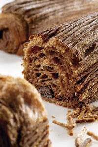 Chocolate croisant XL open by Dimitri Fayard